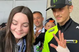 MotoGP, Luca Marini è tutto intero "Solo dolore ai pollici"