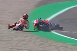 MotoGP Assen, Prove 2 con caduta di Marc Marquez