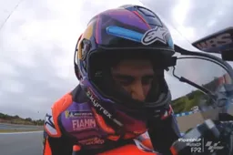 MotoGP Jerez: Libere 2 a Marc Marquez, Martin perde la visiera!