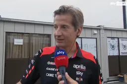 MotoGP, grande delusione nel box Aprilia. Rivola: "Sono avvilito"