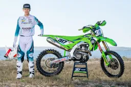Il progetto Kawasaki MX2 viaggia spedito: Mathis Valin per stupire
