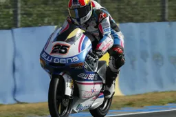 125cc Le Mans Gara: Maverick Vinales, che sorpresa!