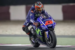 MotoGP Qatar Prove 1 Mostruoso Maverick Vinales