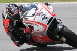 Max Biaggi e Ducati MotoGP, il racconto del 1° giorno di test