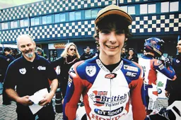 Rory Skinner, primo campione British Talent Cup, ma senza sella