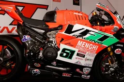SBK Ecco la Ducati di Fabio Menghi