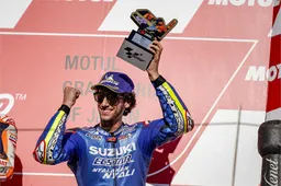 MotoGP: Alex Rins regala a Suzuki il podio in casa