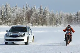 Moto2: Mika Kallio sfida Juha Kankkunen sul ghiaccio!