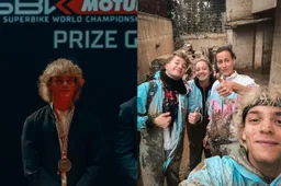 Mirko Gennai tra i volontari "Dalla tuta da moto a quella da fango"