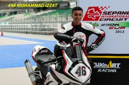 Tragedia a Sepang, perde la vita il 17enne motociclista Mohammad Izzat