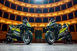 Mooney VR46, magia di colori per il team di Valentino Rossi