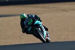 MotoGP, Le Mans: Warm Up, 1-2 Yamaha con Morbidelli e Viñales