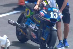 Moto2 Mugello: Diogo Moreira, la pole prima del pasticcio