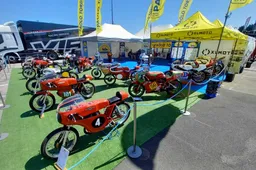 Ducati, Aprilia, MotoBi, Aermacchi&co: a Misano le vecchie signore del passato