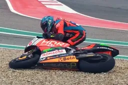 Moto2, Celestino Vietti fa mea culpa "Un errore veramente stupido"