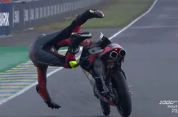 Moto3 Le Mans: Prove 3 sul bagnato, Bertelle che volo!