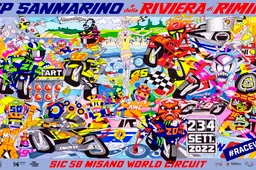 MotoGP, il poster del GP di San Marino e della Riviera di Rimini ispirato a Matisse