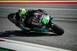 MotoGP, Austria: Warm Up, Morbidelli prima della pioggia