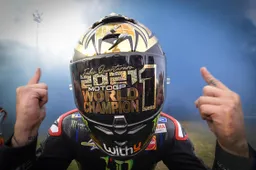 Fabio Quartararo, il tatuaggio celebrativo per la prima corona MotoGP