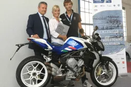 MV Agusta Brutale 675 per la World Rowing Masters Regatta