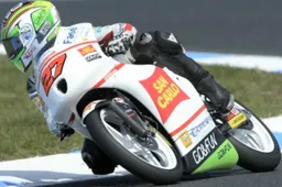 Moto3 Phillip Island Prove 3: brutta caduta di Antonelli