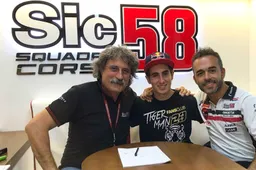 Moto3 Niccolò Antonelli firma con Sic 58 Squadra Corse per il 2018