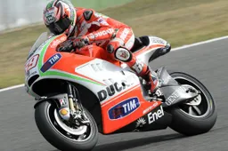MotoGP: conclusi i test Ducati al Mugello con Hayden e la pioggia