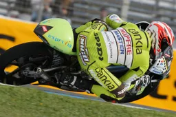 125cc Jerez Warm Up: pista bagnata con Terol al comando