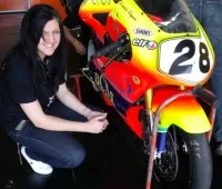 125cc: una (forte) ragazza a Le Mans, Ornella Ongaro