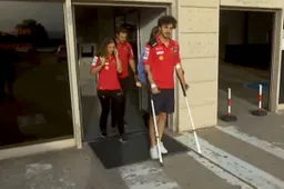 MotoGP, Bagnaia: "Caduta non normale. Misano? Farò di tutto"