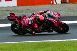 MotoGP, il rammarico di Bagnaia: "Stavo riprendendo Martin"
