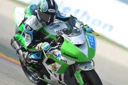 Supersport Aragon Prove 3: PJ Jacobsen al top