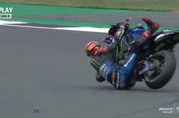 MotoGP Silverstone, Prove 2: Quartararo, dalla caduta al miglior tempo