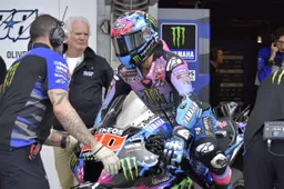 Quartararo-Yamaha, segnali positivi: "Meglio cadere da 6° che da 12°"