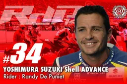 8h Suzuka: Randy De Puniet correrà con il team Yoshimura Suzuki