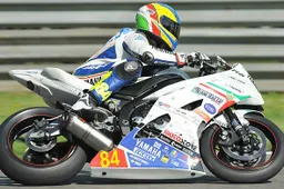 Superstock 600 Brno Qualifiche 1: Russo 1° con caduta