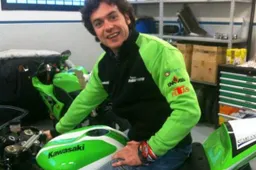Superbike: prima immagine di Rolfo pilota Kawasaki Pedercini