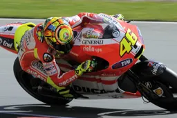 MotoGP: Valentino Rossi "Buon feeling con il nuovo telaio"