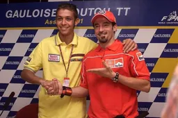 Biaggi vs Rossi, una rivalità a due ruote