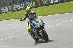 Valentino Rossi: "Una grande emozione, dopo una vittoria così non ho parole"