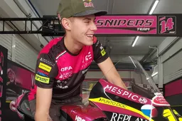 Moto3 Valencia, Filip Salač KO: problemi ai polmoni dopo il botto delle FP1