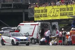 Moto2: paura per l'incidente di Luis Salom