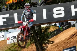 EMX250: prima gioia per Stephen Rubini, Forato sul podio