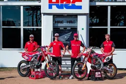 Un weekend in rosso per Honda nel Motocross