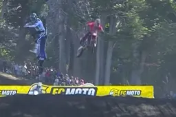 MXGP Argentina: Pazzesco Jeremy Seewer, atterraggio d'emergenza - Video