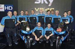 Moto3: presentato a Tavullia lo Sky Racing Team VR46