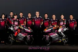 Moto3, Snipers Team svela i colori per Andrea Migno ed Alberto Surra