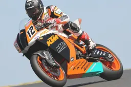 American Superbike: progressi per la KTM RC8R ufficiale