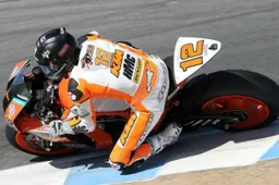 AMA Superbike: Nebel con la KTM nella top 10 a Laguna Seca