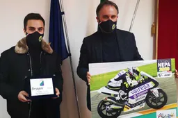 Moto3: Stefano Nepa premiato dall'assessore allo sport abruzzese